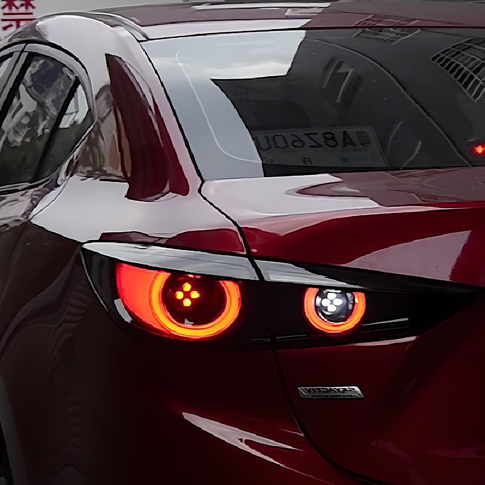 Para Mazda 3 Axela 2014-2018 c - Sos Light Strobe reseña y precio