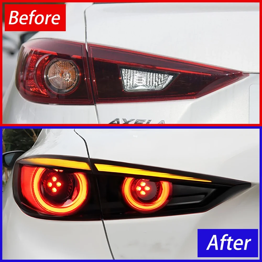 Para Mazda 3 Axela 2014-2018 c - Sos Light Strobe reseña y precio