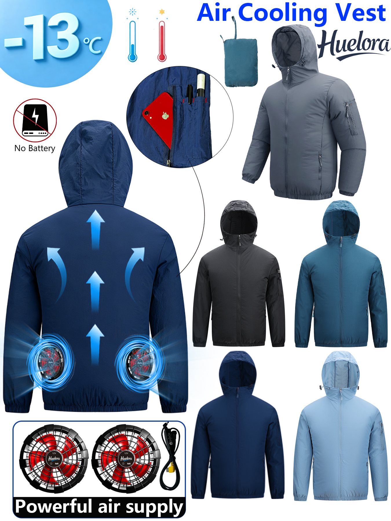 Chaqueta con Capucha y Ventila - Fishing Kit Compact reseña y precio